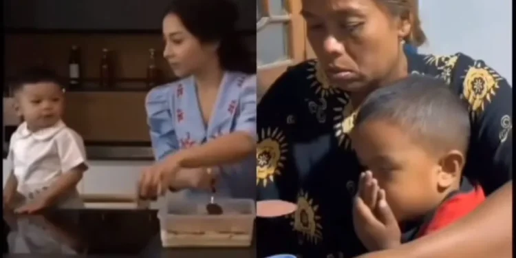 Tips parenting yang harus diketahui orang tua setelah viralnya video cara mendidik anak antara Nikita Willy dan Lek Damis /Foto: Instagram@dagelan.jowo.kocak