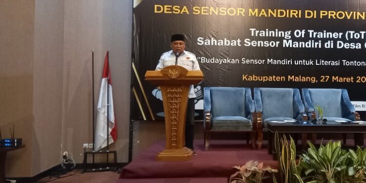 Kepala Desa Glanggang, Sugiharto semasa hidupnya. Foto: Aisyah Nawangsari Putri