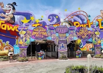Gerbang depan Jatim Park 1. (Foto/Yanuaru, google review)