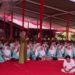 Ketua Umum PP Muslimat NU, Khofifah Indar Parawansa saat berpidato. Foto: Aisyah Nawangsari Putri