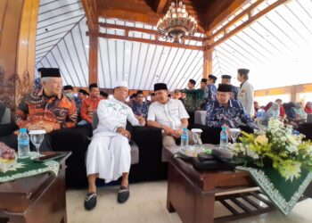 Hadiri acara tausiah dan halal bihalal PD Muhammadiyah Kota Malang, Pj Wali Kota Malang disentil untuk maju dalam Pilkada Kota Malang 2024 mendatang /Foto: Tugumalang.id/Bagus Rachmad Saputra