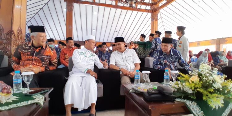 Hadiri acara tausiah dan halal bihalal PD Muhammadiyah Kota Malang, Pj Wali Kota Malang disentil untuk maju dalam Pilkada Kota Malang 2024 mendatang /Foto: Tugumalang.id/Bagus Rachmad Saputra