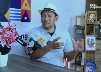 Heri Cahyono alias Sam HC yang diprediksi maju Pilkada Kota Malang lewat pintu independen. (Foto/Youtube Tugu Inspirasi)