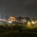 Suasana Bukit Bintang di Kota Batu pada malam hari. (Foto/Dandin Akmal Rafi Utomo)