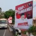 Banner Abah Gun yang ada di Kecamatan Pakis. Foto: dok. Relawan Poros Perjuangan