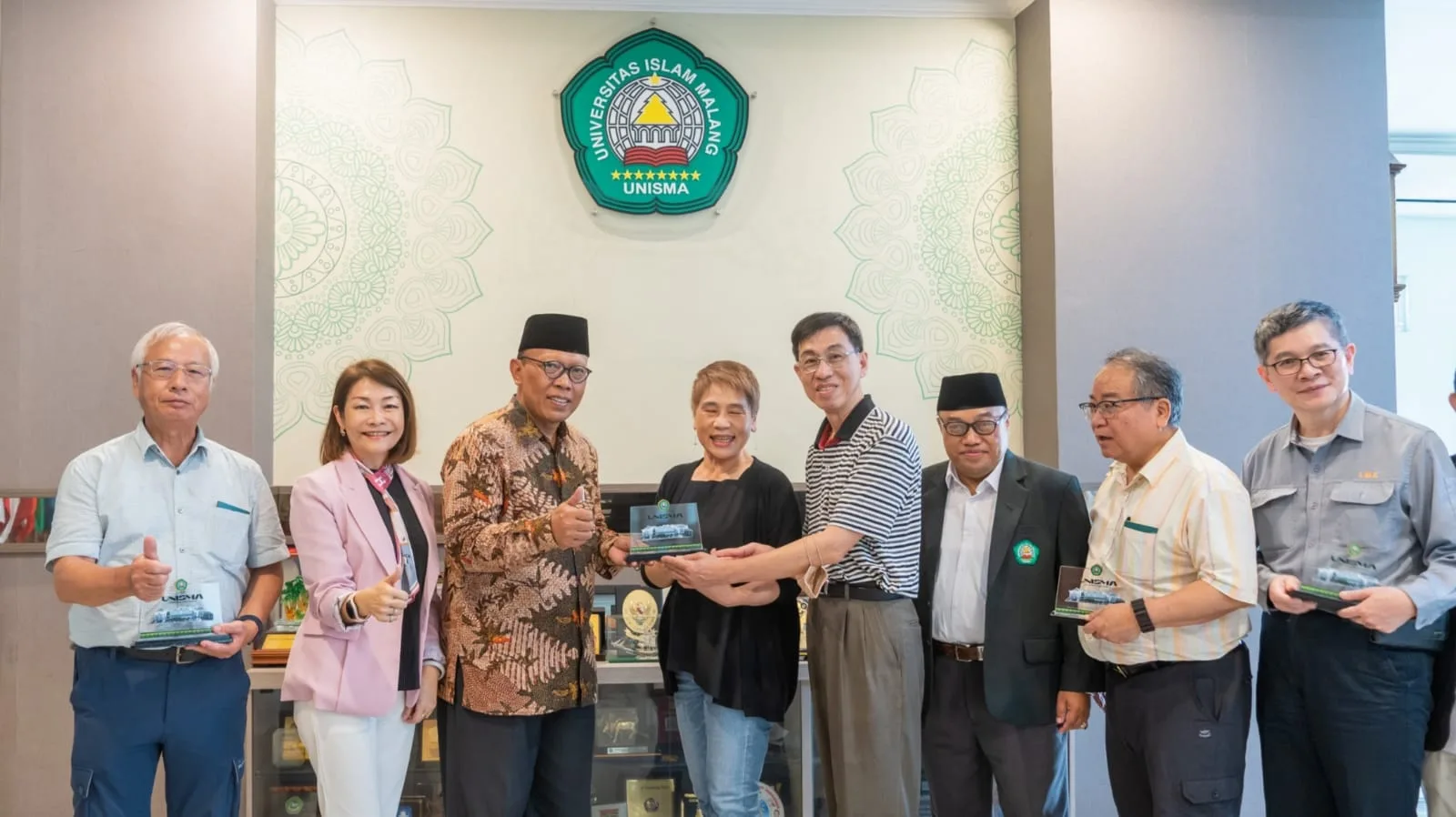 Unisma Malang dan St Jhons University Taiwan menjajaki kerjasama lanjutan terkait program Curriculum Matching Dual Bacellor's Degree. Foto: Unisma