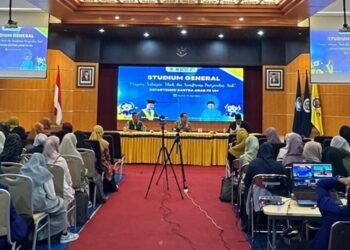 Acara Studium General Departemen Sastra Arab, Fakultas Sastra, Universitas Negeri Malang, yang membahas soal penerjemahan Arab. Foto/dok for TM