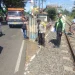 Tertabrak kereta api