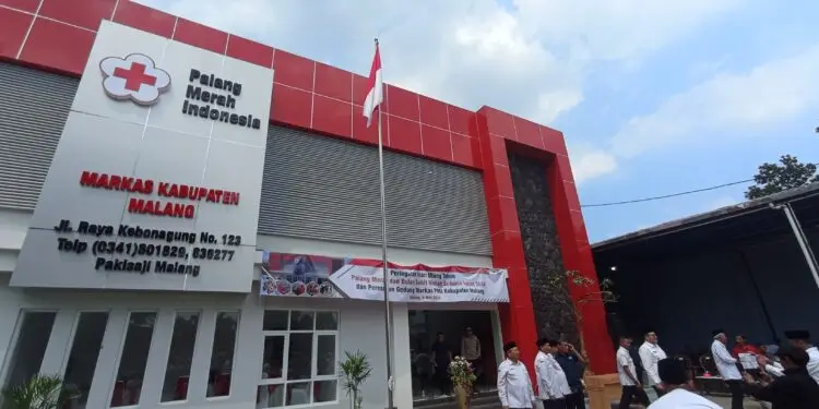 Gedung baru PMI Kabupaten Malang