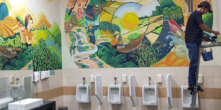 lukisan mural