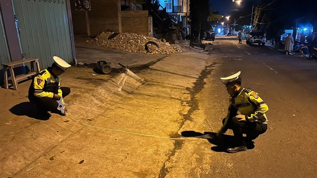 Polisi Olah TKP