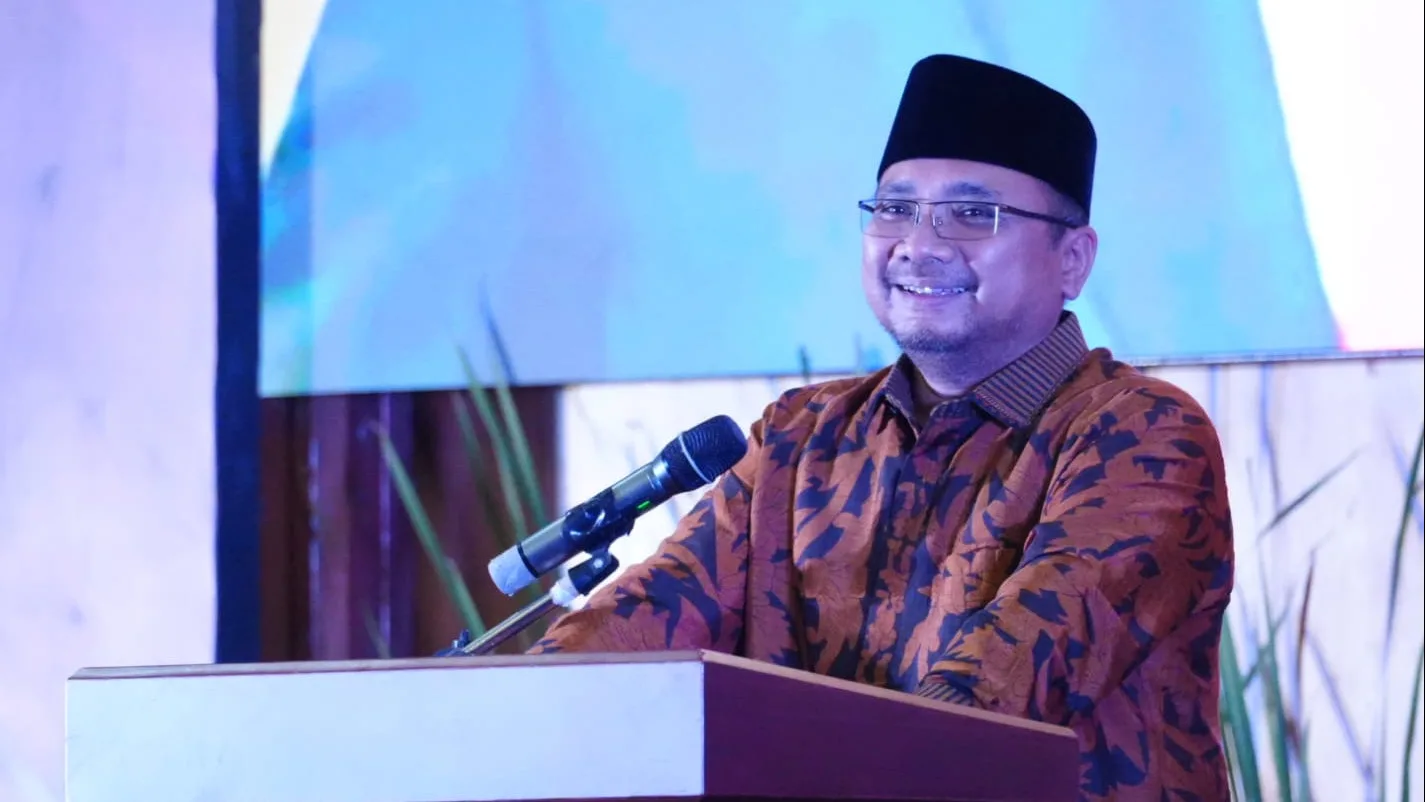 Soal UKT batal naik, Menag Yaqut Cholil buka suara /Foto: dok.Kemenag RI