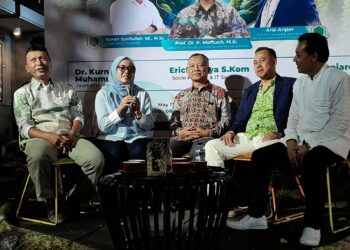 Peduli pada masalah perubahan iklim emisi karbon, pengusaha asal Malang gelar acara talkshow berbicara tentang tantangan dan peluang/Foto: Tugumalang.id/Bagus Rachmad Saputra