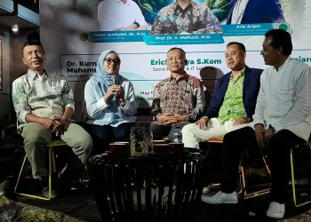 Peduli pada masalah perubahan iklim emisi karbon, pengusaha asal Malang gelar acara talkshow berbicara tentang tantangan dan peluang/Foto: Tugumalang.id/Bagus Rachmad Saputra