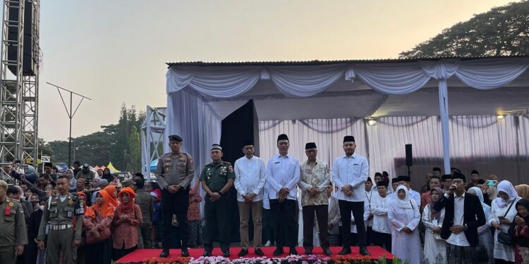 Acara pelepasan calon jemaah haji Kota Malang. Foto/dok for TM