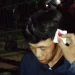Pemuda yang jadi korban penganiayaan di samping Lapangan Rampal, Jalan Urip Sumoharjo, Kota Malang. (Foto/tangkapan layar)