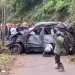 Kondisi mobil Toyota Fortuner yang alami kecelakaan di Ngadas. Foto: Satlantas Polres Malang