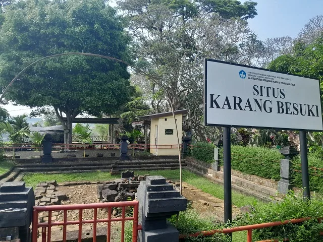 Situs Candi Karang Besuki peninggalan Kerajaan Kanjuruhan diyakini sebagai tempat suci /Foto: Tugumalang.id/Bagus Rachmad Saputra