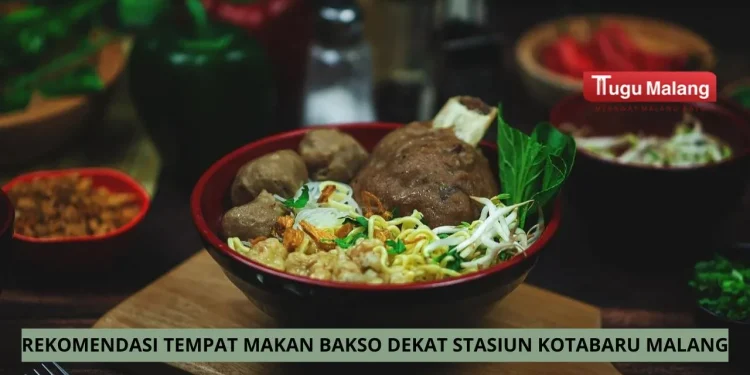 Tempat makan bakso dekat Stasiun Kota aru Malang/Foto: pixabay