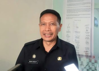 Pj Wali Kota Malang, Wahyu Hidayat. (Foto/M Sholeh)