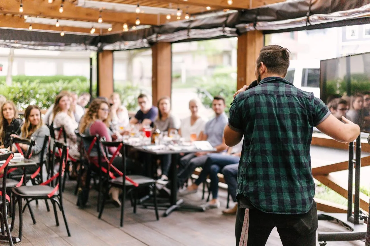 Ilustrasi public speaking/Foto: Unsplash