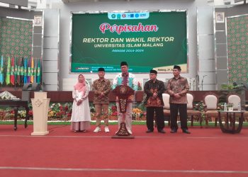Purna tugas setelah 10 tahun pengabdian, Rektor Unisma, Prof. Maskuri ungkap kunci keberhasilan membangun kampus /Foto: Tugumalang.id/Bagus Rachmad Saputra.
