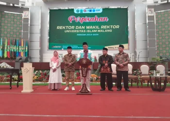 Purna tugas setelah 10 tahun pengabdian, Rektor Unisma, Prof. Maskuri ungkap kunci keberhasilan membangun kampus /Foto: Tugumalang.id/Bagus Rachmad Saputra.