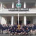 Pj Wali Kota Malang, Wahyu Hidayat memberangkatkan petugas PKM Tematik Kelurahan Cinta Statistik. (Foto/M Sholeh)