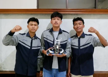 Robot SAR e-Sadewa karya mahasiswa ITN Malang. (Foto/dok. ITN Malang)
