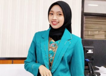Mahasiswa Prodi Perbankan dan Keuangan Fakultas Vokasi UMM, Al Fianty Risky meraih juara 3 lomba esai Perbankan Nasional 2024/Foto: dok. Vokasi UMM