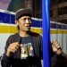Keluarga korban Tragedi Kanjuruhan, Devi Athok, saat memberikan harapannya soal monumen tragedi Kanjuruha. Foto: Aisyah Nawangsari Putr