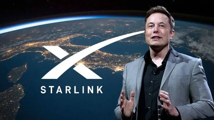 Starlink, internet dengan kecepatan tinggi milik Elon Musk. (Foto: Pinterest)