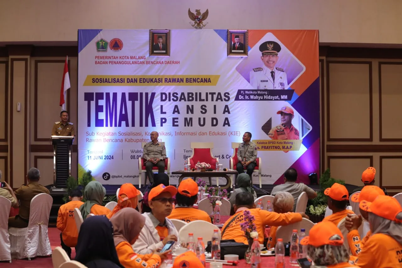 PJ Wali Kota Malang berbicara tentang kelompok rentan risiko bencana