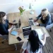 Ilustrasi berbisnis dengan teman. Foto/Unsplash