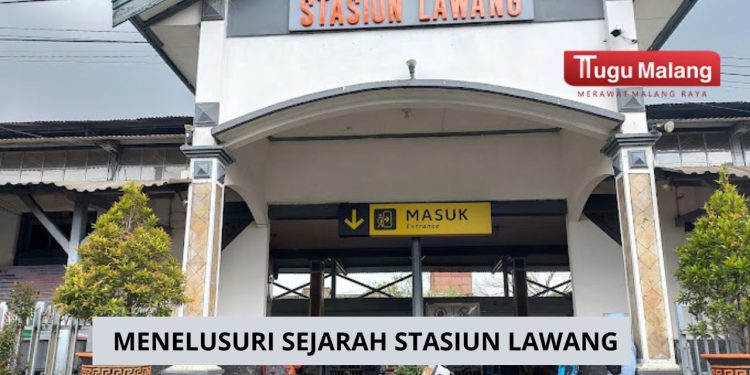 Sejarah Stasiun Lawang sebagai stasiun kereta api terbesar di wilayah Kabupaten Malang /Foto: Google Maps Stasiun Lawang/Tyo Dwi Hakiki.