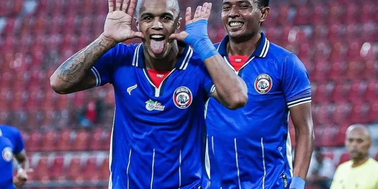 Fakta menarik Arema FC vs Madura United di Piala Presiden 2024, Singo Edan sukses pesta gol 5-0 di Stadion Dipta, Bali pada Jumat (26/7/2024) /Foto: Instagram @aremafcofficial.