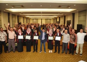 Rektor UIBU Malang, Dr. Nurcholis Sunuyeko, M.Si ajak guru Indonesia tingkatkan kepedulian di era digital/Foto: dok. UIBU Malang for Tugu Media Group