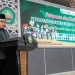 Rektor Unisma Prof Junaidi saat memberikan sambutan kepada 65 mahasiswa peserta PMM 4 se-Indonesia.Foto: Dok. Unisma