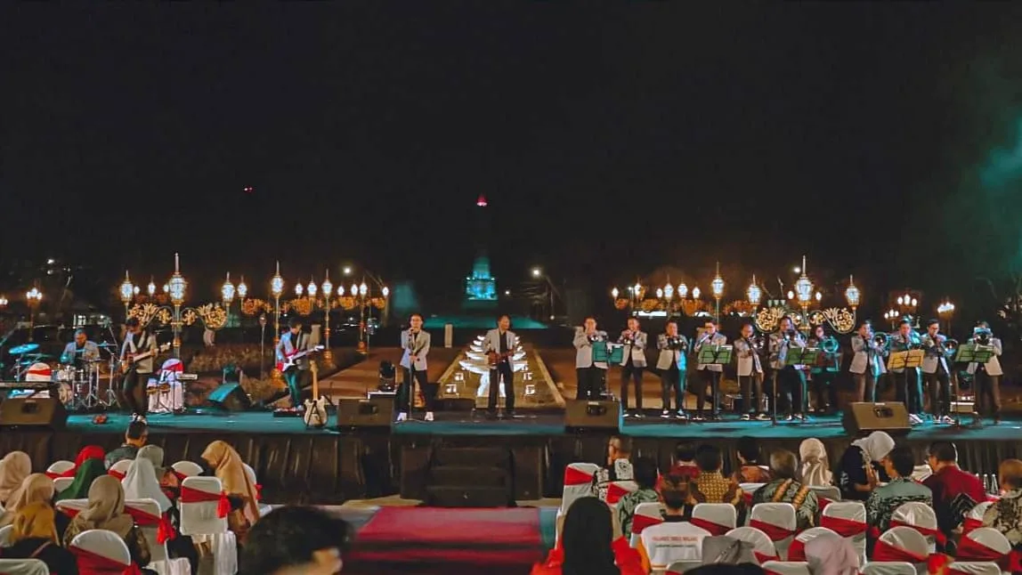 Penampilan tim Korsik Pemkot Malang dalam format Big Band. Foto: Korps Musik Pemkot Malang