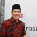 Bacabup Malang dari PDI Perjuangan, Gunawan HS saat mendatangi kantor Tugu Malang ID. Foto: dok.