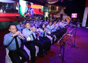 Penampilan tim Korsik Pemkot Malang dalam format Big Band. Foto: Korps Musik Pemkot Malang