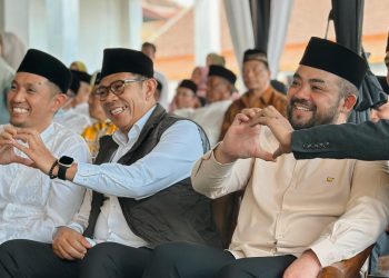 Tampak petinggi 3 partai PKB, Gerindra dan PKS duduk bersama, sinyal koalisi gemuk di Pilkada 2024 Kota Batu. Foto: Istimewa
