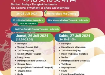 Poster Festival Kampung Pecinan 2024 di Universitas Ma Chung Malang. (Foto/dok.)