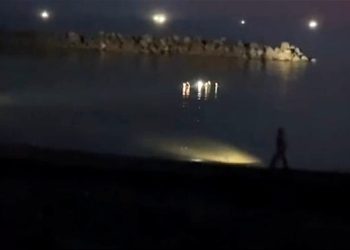 Tangkapan layar video pencarian korban tenggelam TKI asal Ngantang, Malang di Jepang. Foto: Istimewa