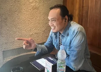 Kuasa hukum pelapor, Bakti Riza Hidayat, yang melaporkan seorang caleg terpilih. Foto: dok.