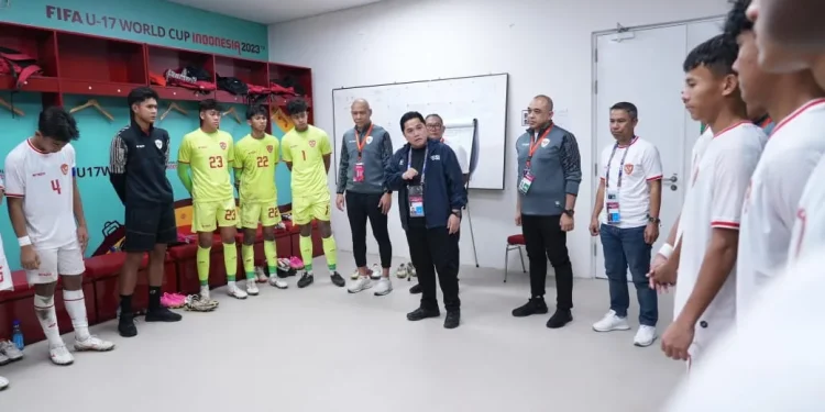 etum PSSI, Erick Thohir bicara masa depan setelah Timnas Indonesia U-16 gagal melaju ke final Piala AFF U-16 2024 /Foto: dok.PSSI