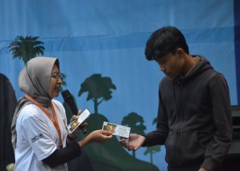 Pengunjung berkesempatan memenangkan kupon makan gratis dan camping gratis. Foto: dok.
