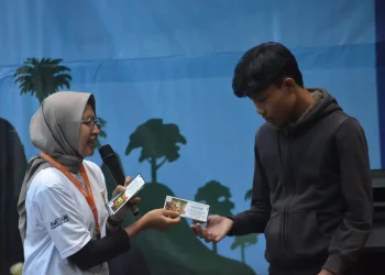 Pengunjung berkesempatan memenangkan kupon makan gratis dan camping gratis. Foto: dok.