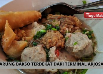 Warung bakso terdekat dari Terminal Arjosari Malang yang dapat menjadi referensi mencari kuliner. /Foto: Google Review Bakso Hebrink/Beni Krisbiantoro