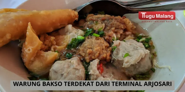 Warung bakso terdekat dari Terminal Arjosari Malang yang dapat menjadi referensi mencari kuliner. /Foto: Google Review Bakso Hebrink/Beni Krisbiantoro